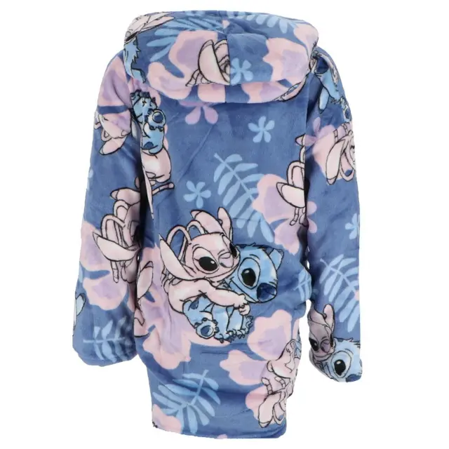 Disney Lilo and Stitch Κουβέρτα Fleece Μπλε Μπλε 3