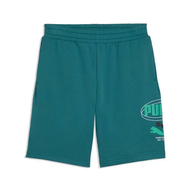 Puma Men's Essentials Logo Lab Story 1 10inch Shorts Πράσινο 692460-41 (Puma)