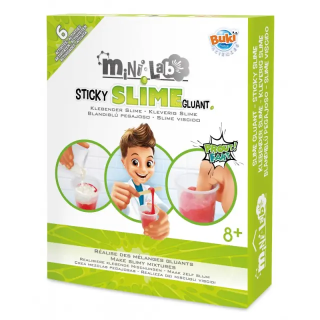 Buki France Εκπαιδευτικό Παιχνίδι Mini Lab Sticky Slime (8+ ετών) 3007