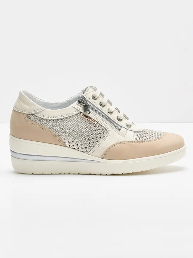 Mephisto Sneakers Γυναικείο δέρμα Μπεζ MEP/PRECILIA NUDE 3