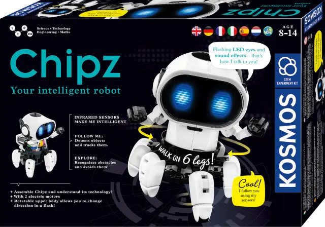 Kosmos Ηλεκτρονικό Ρομποτικό Παιχνίδι Chipz για 8+ Ετών