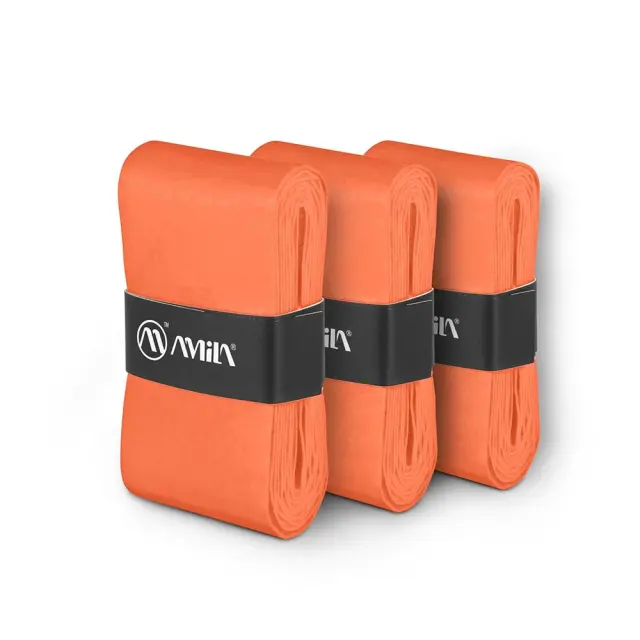 Amila Tennis Racket 3 Pack Overgrip Κόκκινο 45794 (Eldico Sport) - One Size