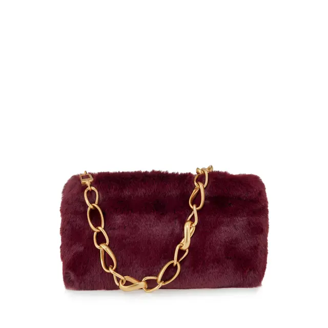 Γυναικεία Τσάντα Ώμου Ted Baker 281392-WINE Μπορντώ γούνα Μπορντό - One Size 3