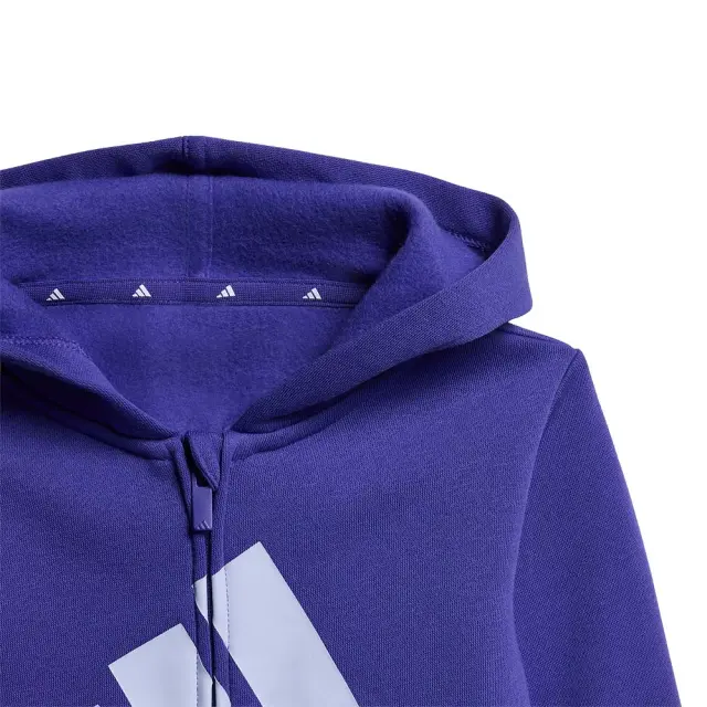 adidas Sportswear Infant's Big Logo Fleece Full-Zip Tracksuit Set Μωβ KQ9632 (adidas Sportswear) 2