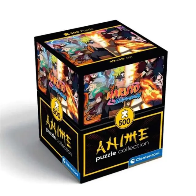Clementoni 35516 Puzzle 500 pc Cube - Naruto