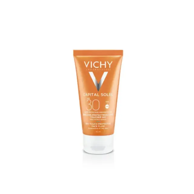 Vichy Capital Soleil Αντηλιακή Κρέμα Προσώπου SPF30 για Ματ Αποτέλεσμα, για Μικτή & Λιπαρή Επιδερμίδα, 50ml