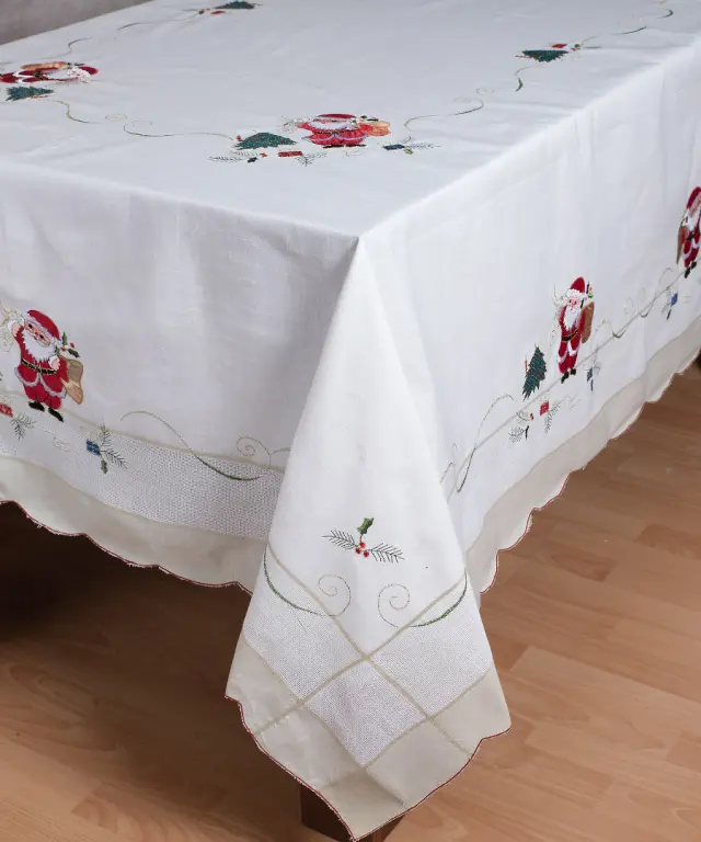 Χριστουγεννιάτικο τραπεζομάντηλο (170cm x 170cm) 1950 - -