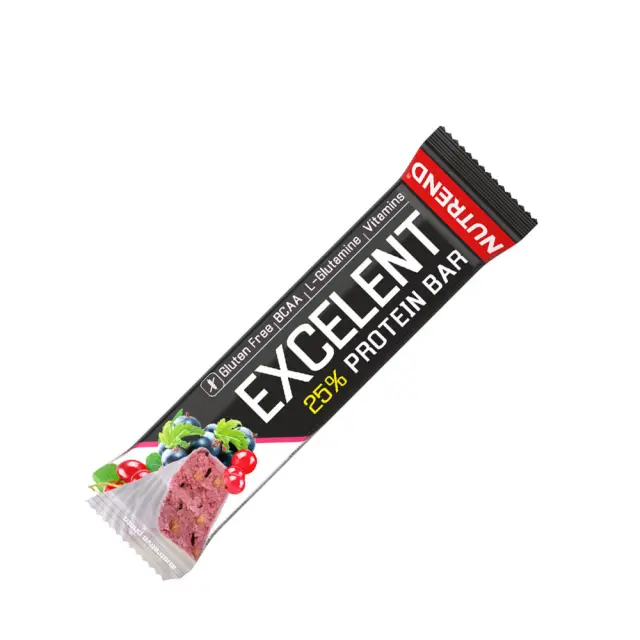 Nutrend Excelent Protein Bar Blackcurrant Cranberry, 1 Bar