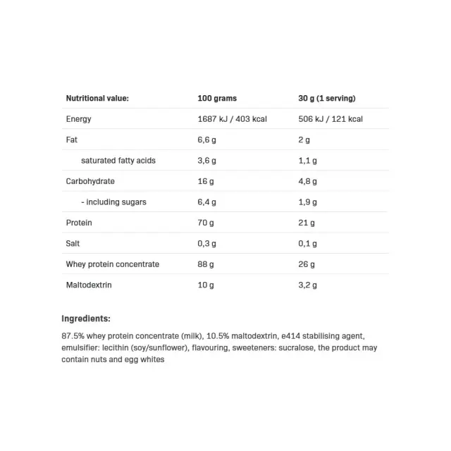 ALLNUTRITION Whey Protein Cookie Cream, 908 g 2