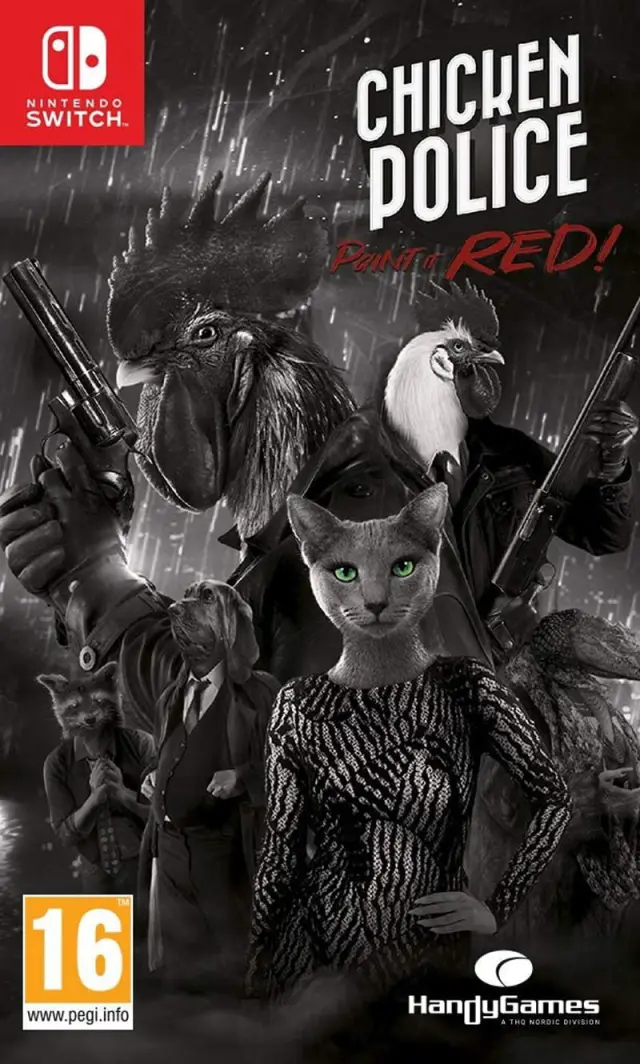 Chicken Police - Paint it RED! - Nintendo Switch