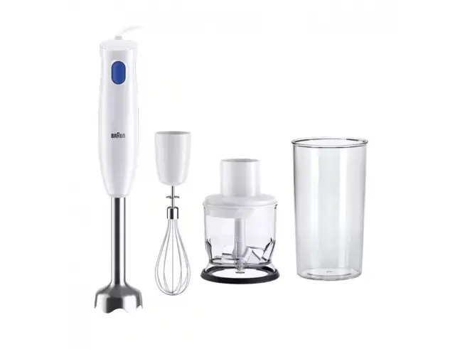 Ραβδομπλέντερ Braun MultiQuick 1 MQ10.202M με ισχύ 450W και 1 ταχύτητα - WhiteMQ10.202M
