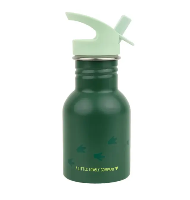 A Little Lovely Company Ανοξείδωτο Μεταλλικό Παγούρι 350ml - Dinosaur DBSMDI112 2