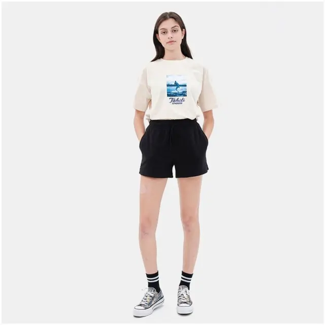 Emerson Women's Sweat Shorts (221.EW26.88-Black) - Μαύρο 3