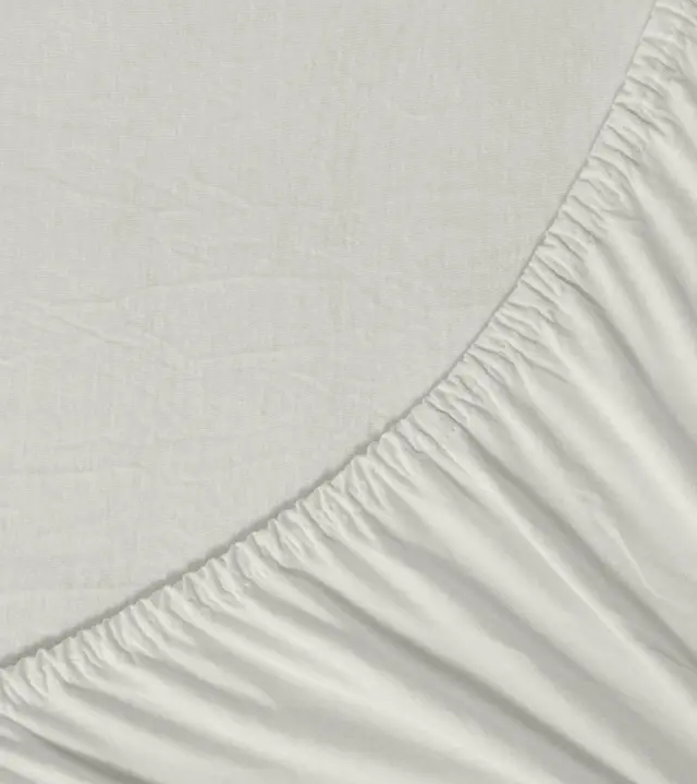 Σεντόνι 120x200+40 Ημίδιπλο Jersey Nima Tender 100% βαμβακερόΜε Λάστιχο- Oat Beige 2