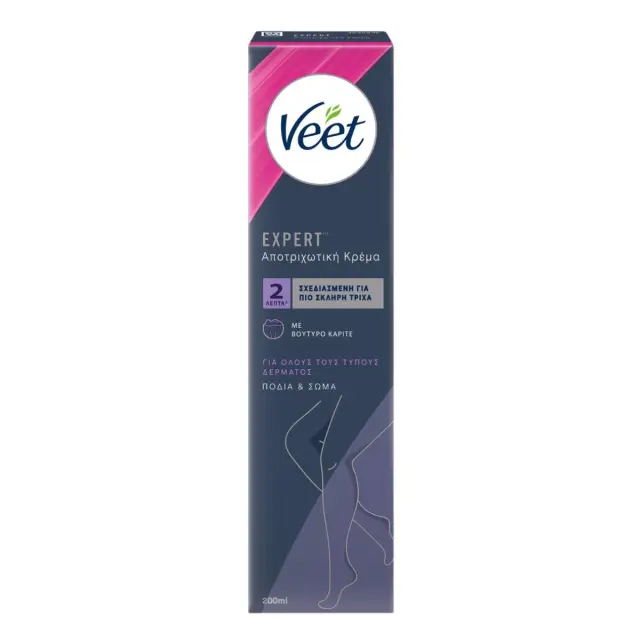 Veet Expert Κρέμα Αποτρίχωσης Σώματος 200ml