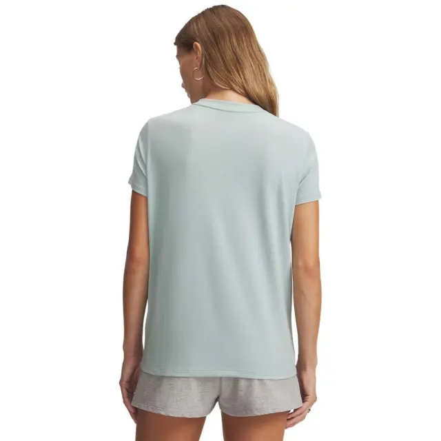 Under Armour Women's Off Campus Core Shortsleeve T-Shirt Πράσινο Ανοιχτό 1383648-477 (Under Armour) 2