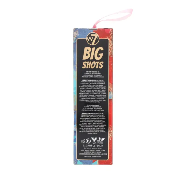 Big Shots Lip Plumping Oil Set 2ml W7 3