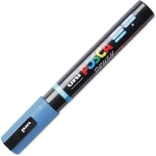 Posca Μαρκαδόρος Σχεδίου PC-5BR LIGHT BLUE
