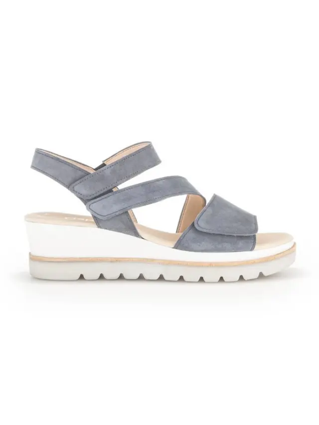 Gabor Πέδιλα Γυναικείο δέρμα Nubuck Μπλέ GAB/24640 18-NAUTIC 3