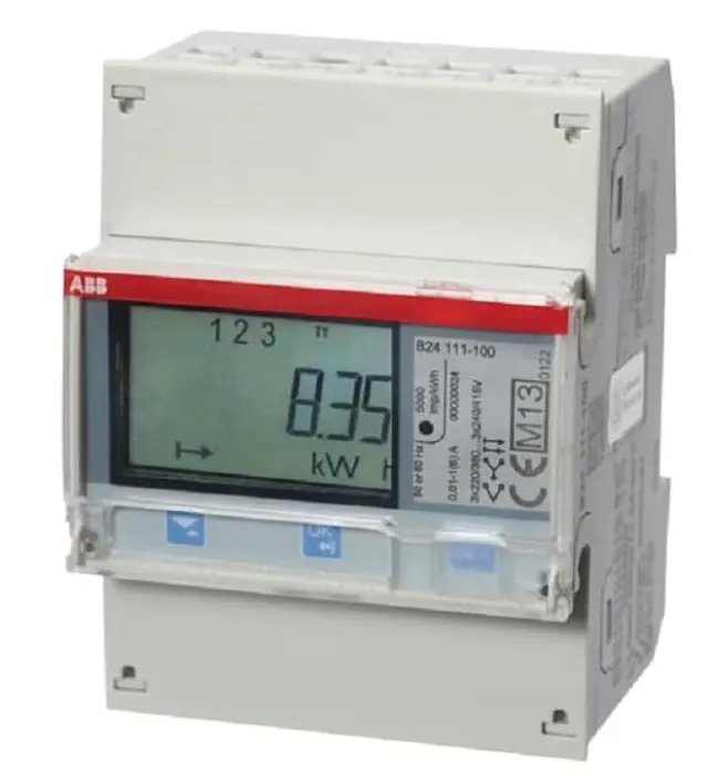3Φ Μετρητής ενέργειας B24 111-100 STEEL ΑΒΒ 73734
