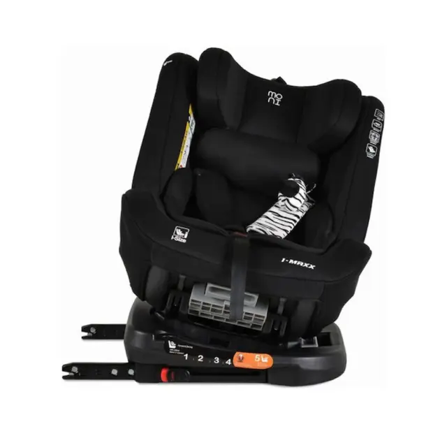 Moni I-maxx Καθισματάκι Αυτοκινήτου i-Size με Isofix Midnight Black 3801005153312 2