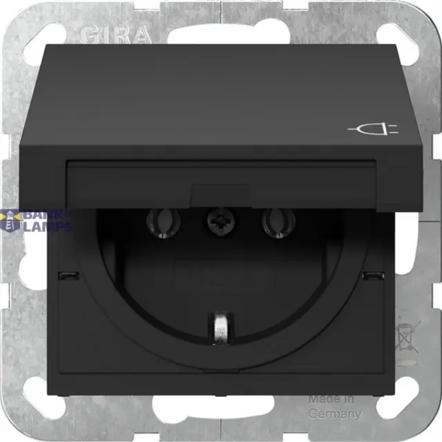 SCHUKO HC System 55 black m