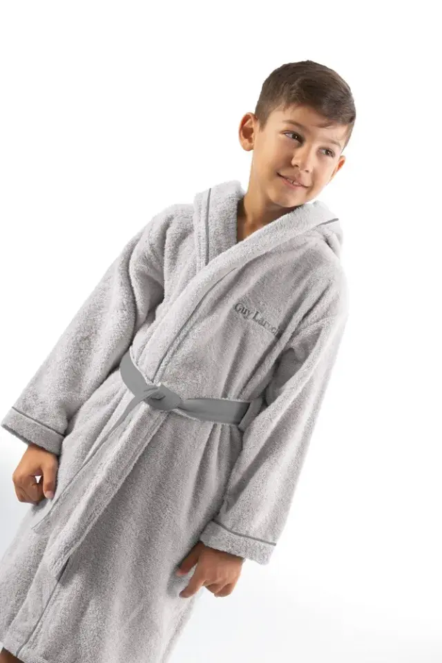 Παιδικό Μπουρνούζι Kiddies Silver Guy Laroche για ετών 8-10