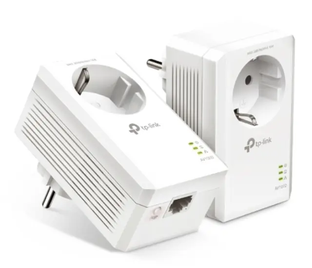 TP-LINK Powerline PA7017P AV1000 Starter Kit V4 (TL-PA7017P KIT) (TPTL-PA7017PKIT)