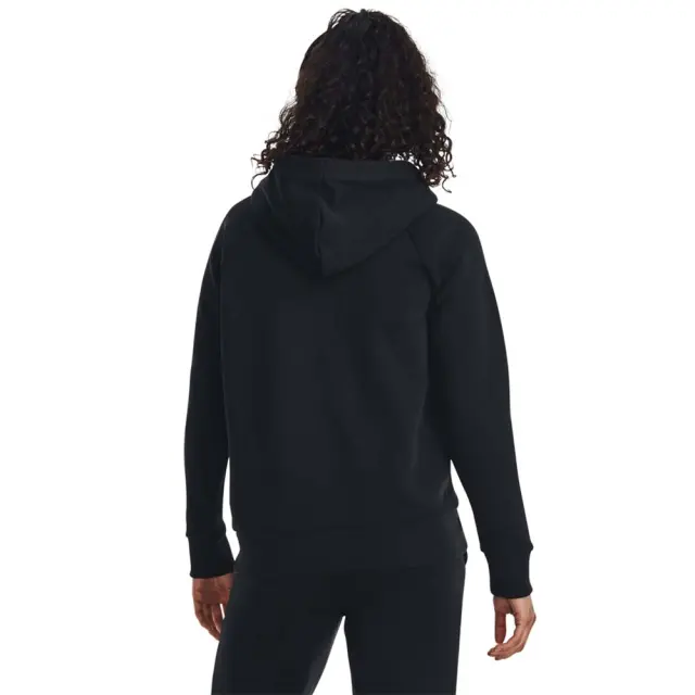 Under Armour Women's Rival Fleece Big Logo Hoodie Μαύρο 1379501-001 (Under Armour) 2