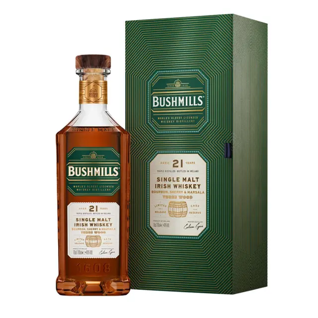 BUSHMILLS SINGLE MALT 21 Y.O 700ml