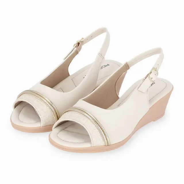 Ανατομικά Πέδιλά Peep Toe Piccadilly 163011-1 Off White - 39 3