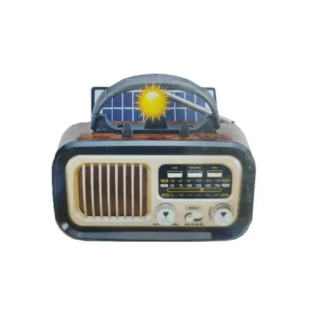 Andowl Επιτραπέζιο Ραδιόφωνο Ηλιακό Q-SY721 - Solar charge radio 814194 2