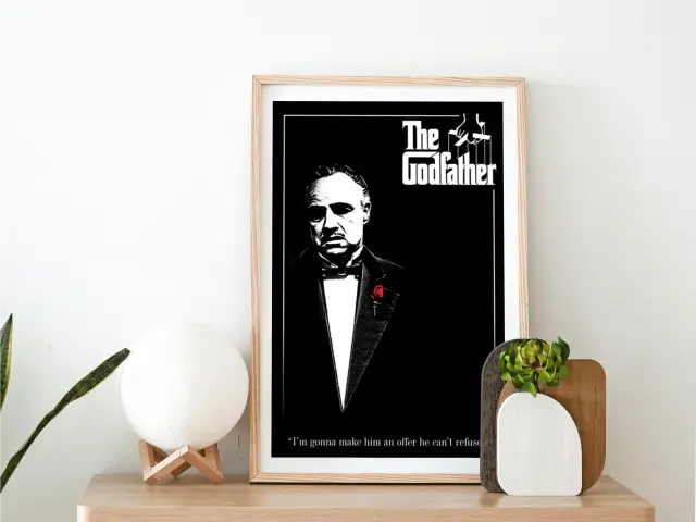 Αφίσα Godfather Red Rose 61 X 91,5εκ - PP30558 2