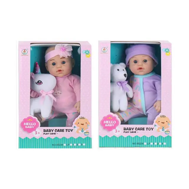 Luna Κούκλα με Ζωάκι 30cm (000622065)
