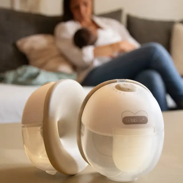 Bbluv Mumflow Διπλό, Hands Free, Ηλεκτρικό Θερμαινόμενο Θήλαστρο 2