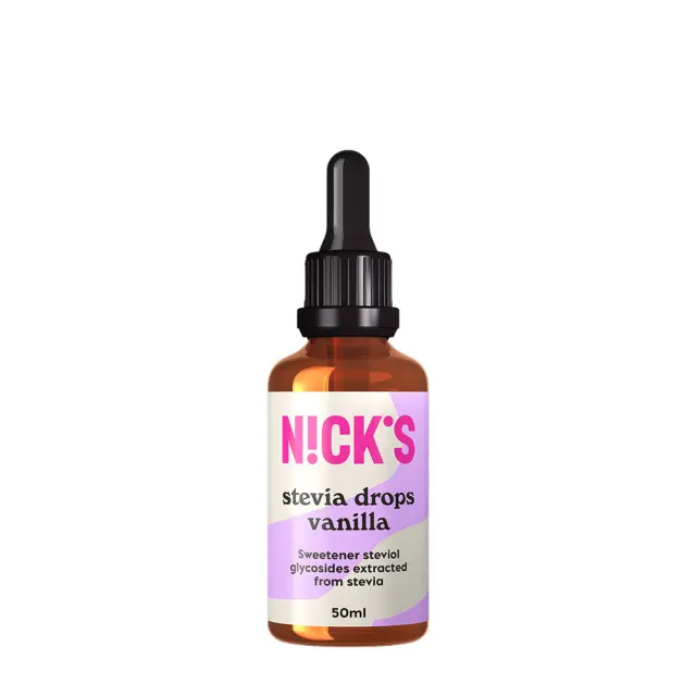 Nick's Stevia Drops Vanilla, 50 ml