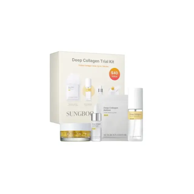 Sungboon Editor Deep Collagen Trial Kit Αντιγηραντικό Σετ Περιποίησης Προσώπου, 4τμχ