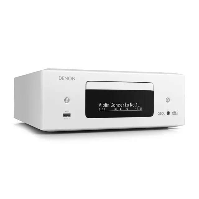 Denon RCD-N12 DAB White