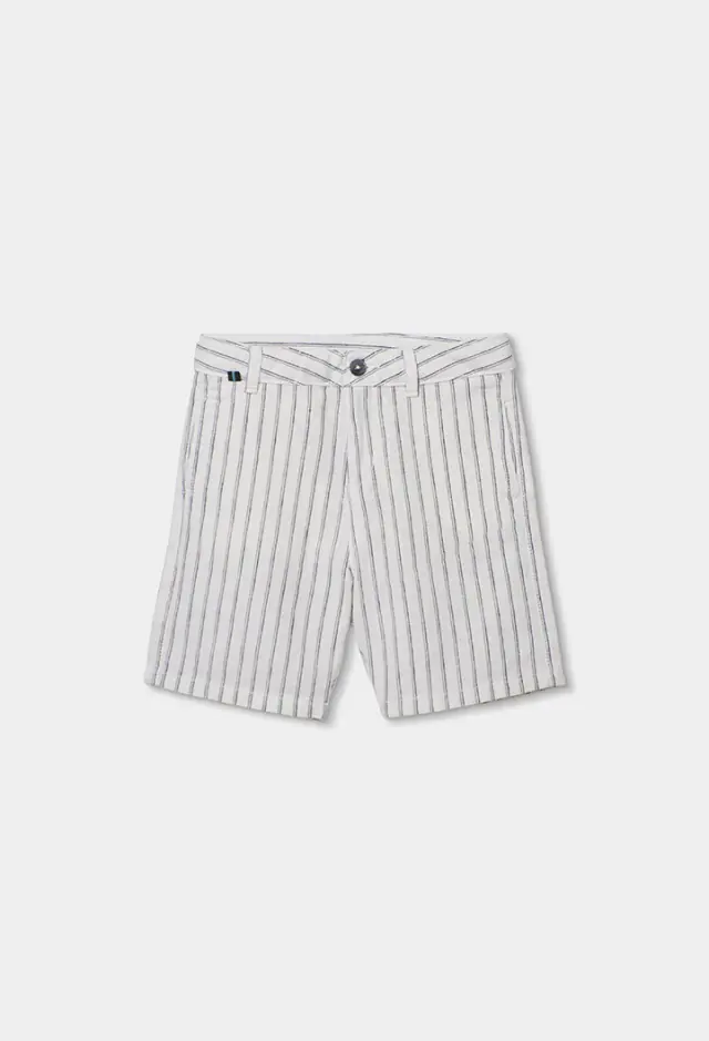 Boboli Linen βερμούδα σορτς για αγόρι 853028-9820