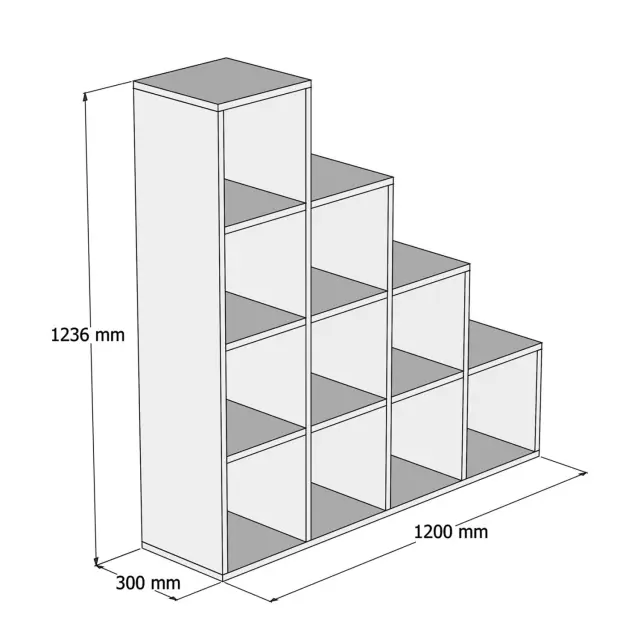 ΒΙΒΛΙΟΘΗΚΗ ΜΕΛΑΜΙΝΗΣ SONΟMA 120x30x123,6Υεκ.FB99238.12 2