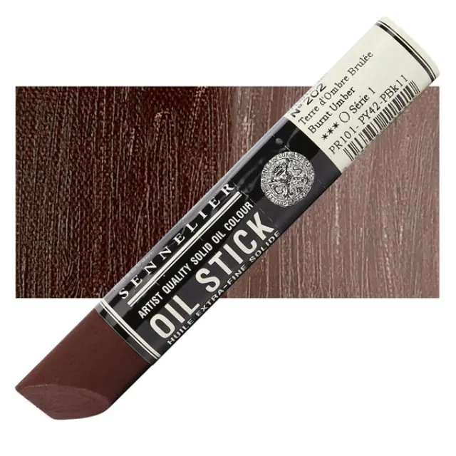 Sennelier Στικ Λαδιού 202 Burnt Umber - 38ml