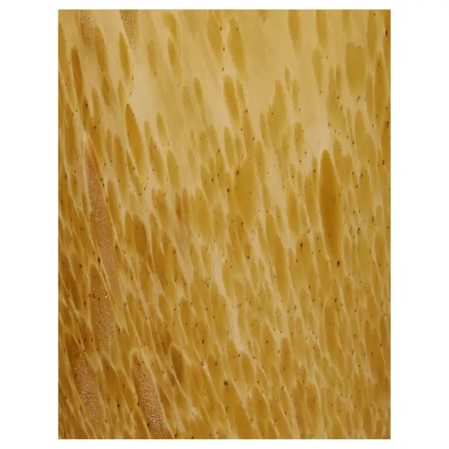 Βάζο Κίτρινο Γυαλί 11.5x11.5x31.5cm 3