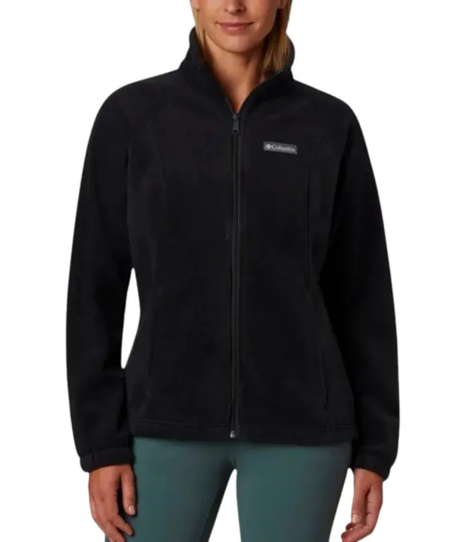 Columbia - Γυναικεία Ζακέτα Φούτερ Fleece Benton Springs WL6439-010 Μαύρο - XS