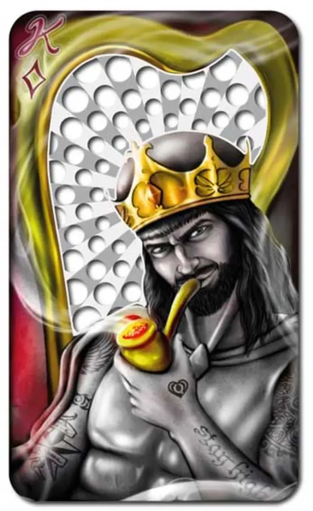 V-Syndicate Credit Card Grinder Σχέδιο Royal Highness King