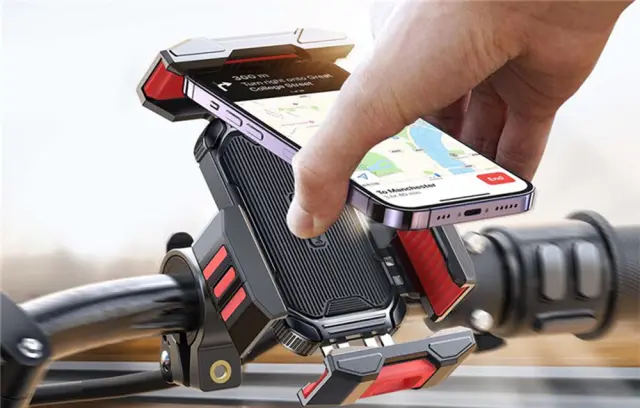 Joyroom Metal Bike Holder JR-ZS265 for Phones (Black) 3