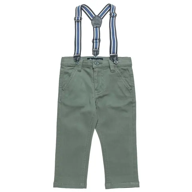 Παντελόνι chinos με τιράντες