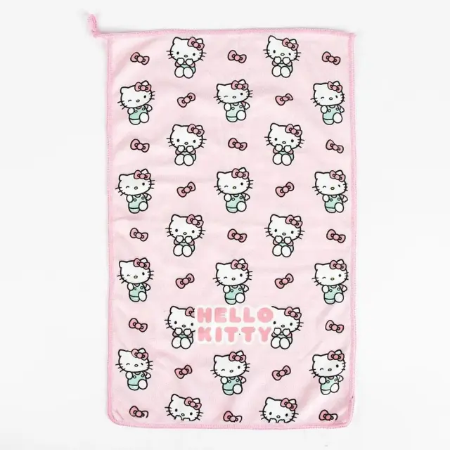 Hello Kitty Νεσεσέρ Ταξιδιού με Πετσέτα & Βούρτσα 3