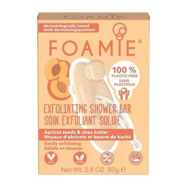 Foamie More Than A Peeling Ενυδατικό Αφρόλουτρο σε Μορφή Μπάρας για Όλες τις Επιδερμίδες, 80gr