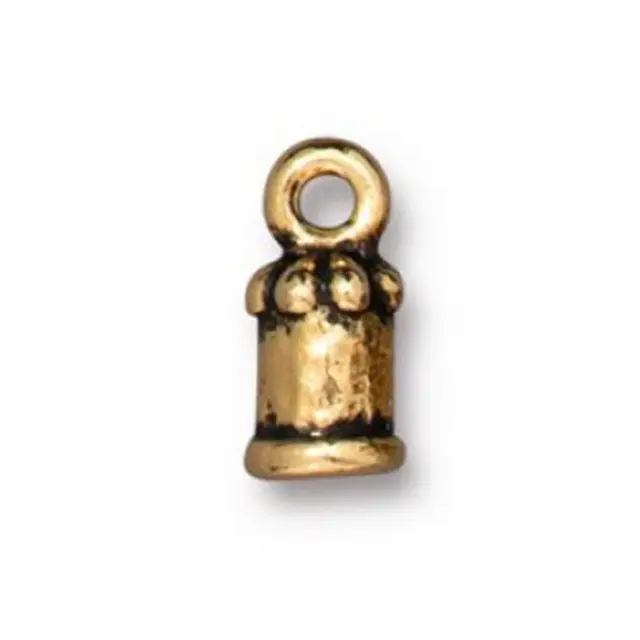 Ακροδέκτης Palace 2mm - Antique Gold - 2τεμ