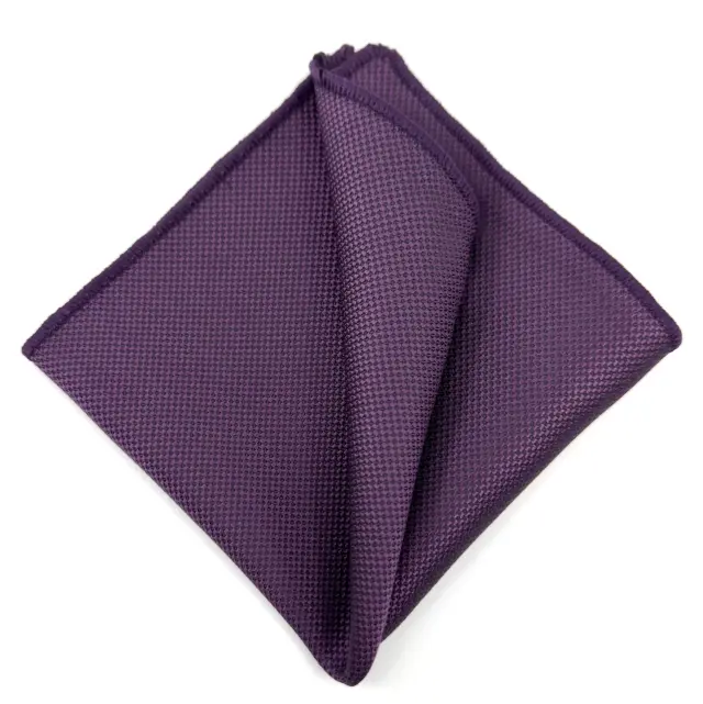 Μωβ Μαντήλι Τσέπης με Γαζί 26*26cm
